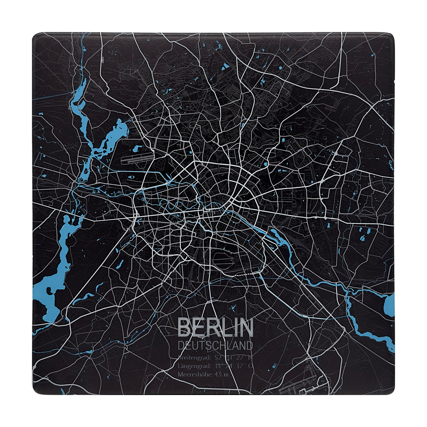 Pop Art Karte Berlin