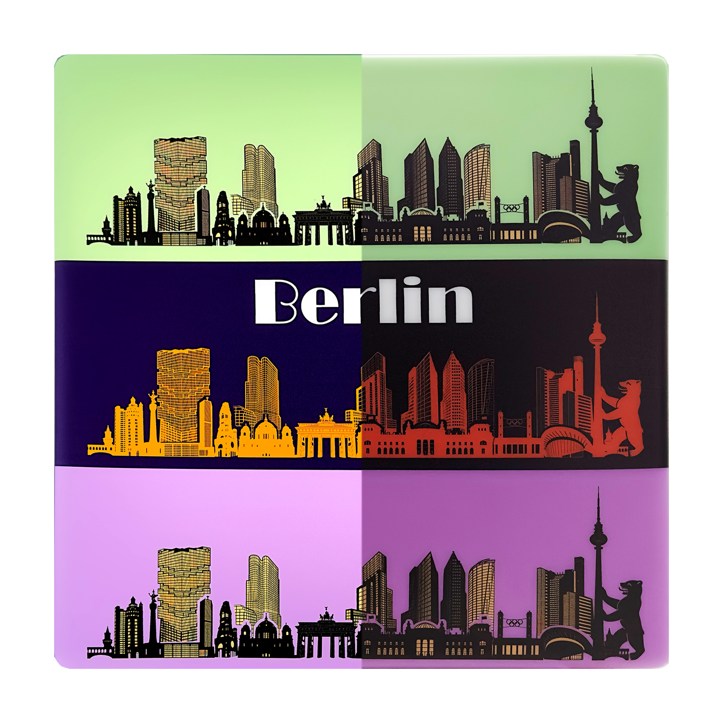 Pop Art Skyline Berlin