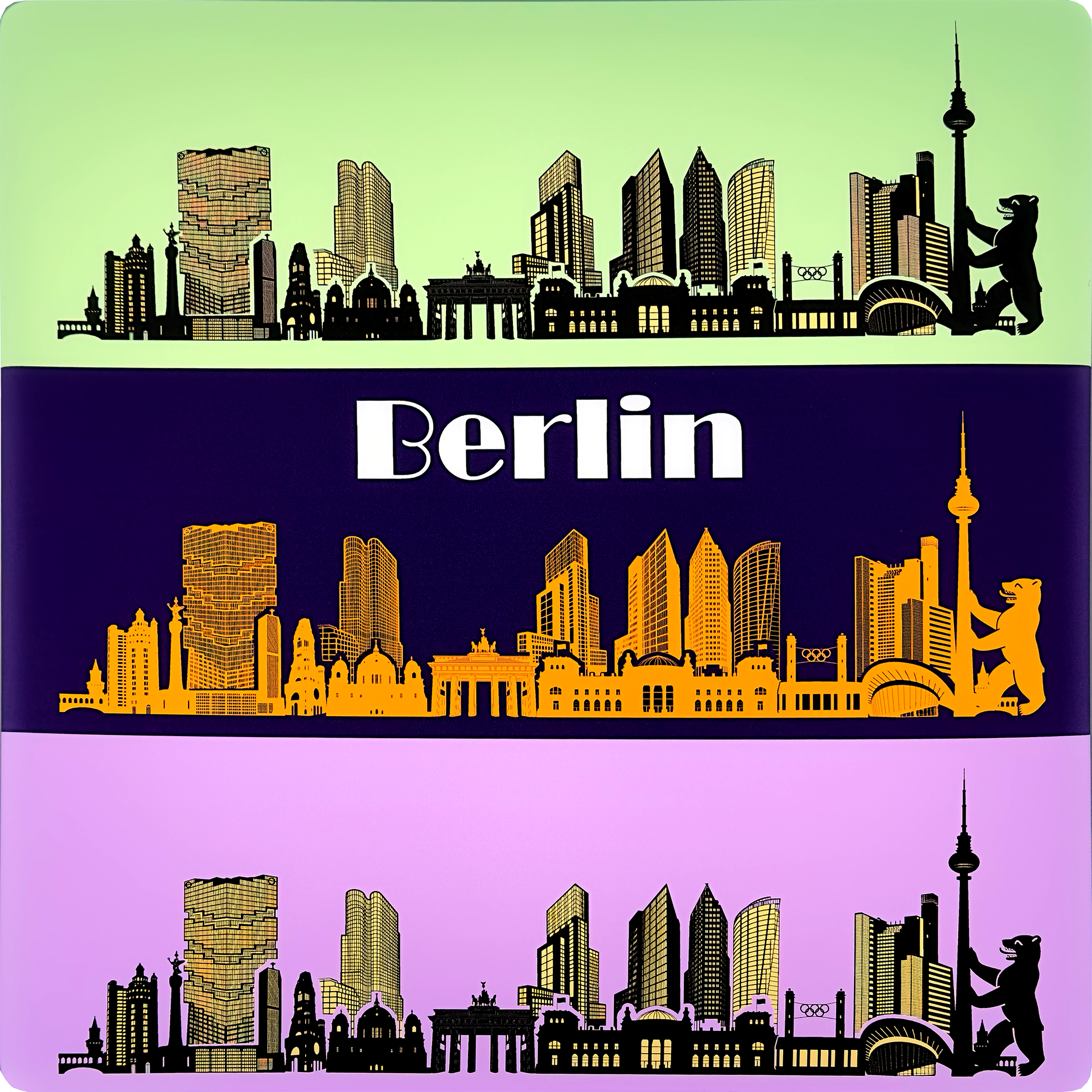 Pop Art Skyline Berlin