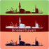 Pop Art Skyline Bremerhaven