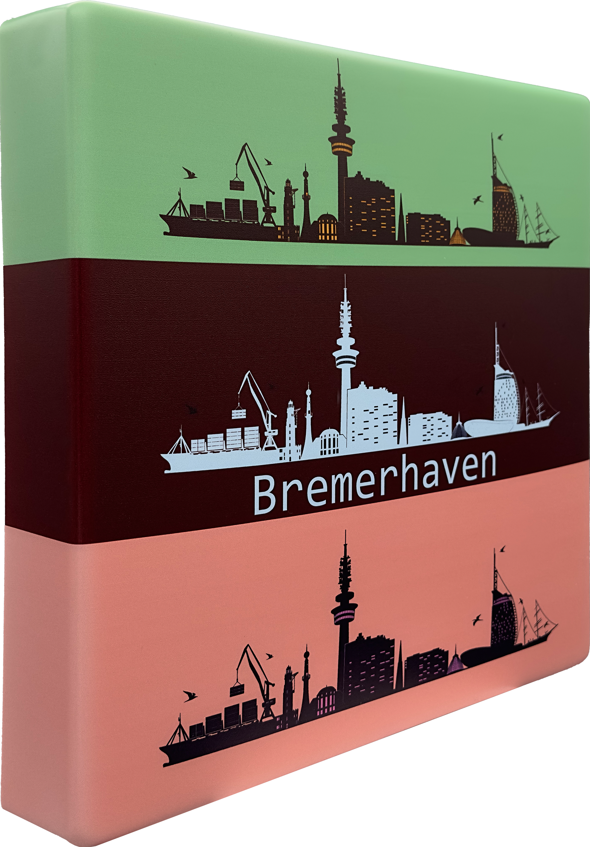 Pop Art Skyline Bremerhaven