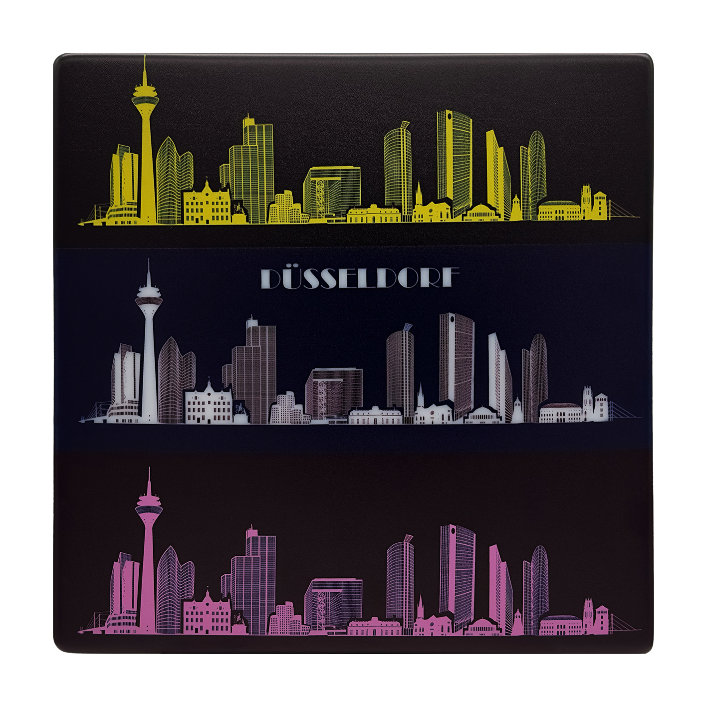 Pop Art Skyline Düsseldorf