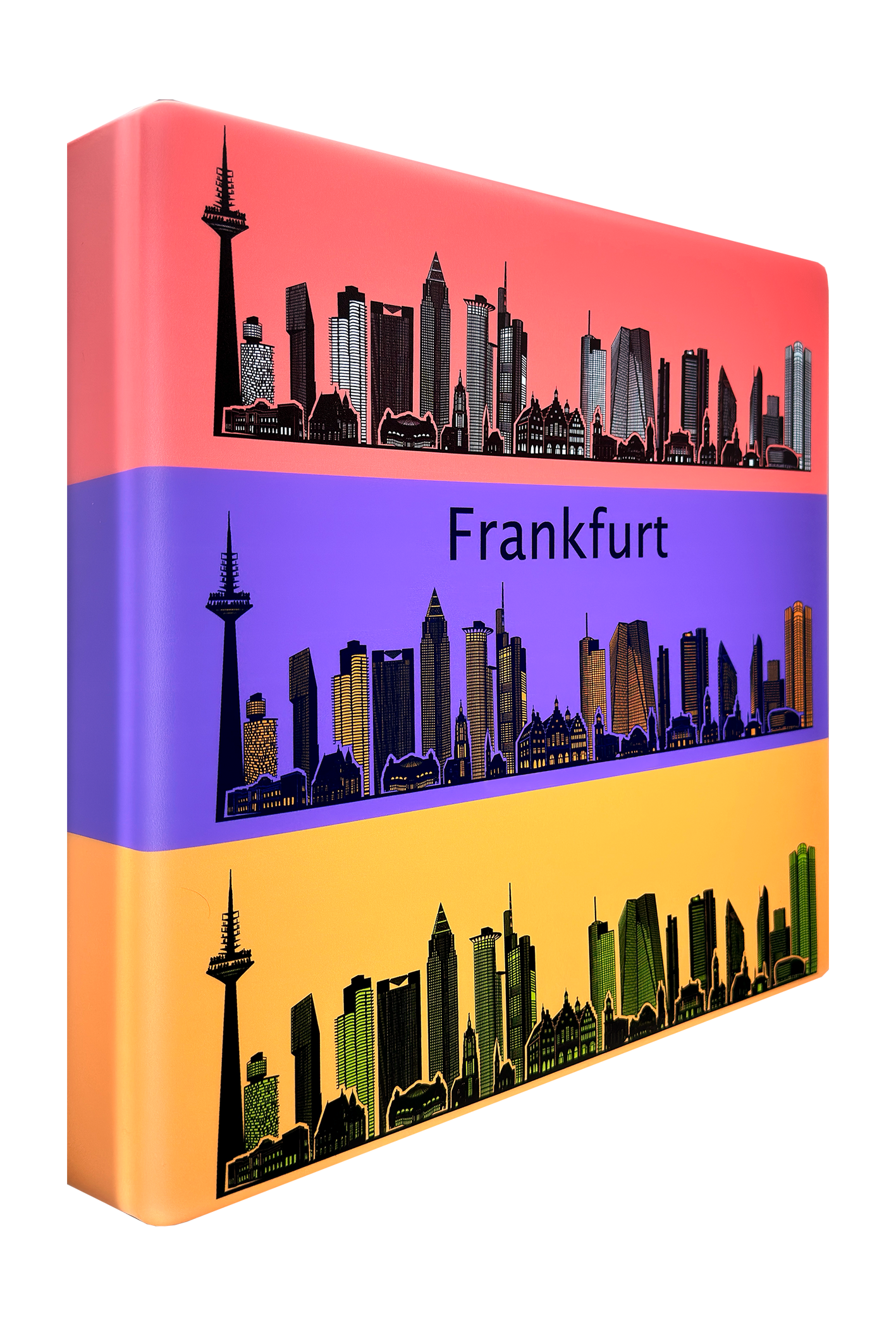 Pop Art Skyline Frankfurt