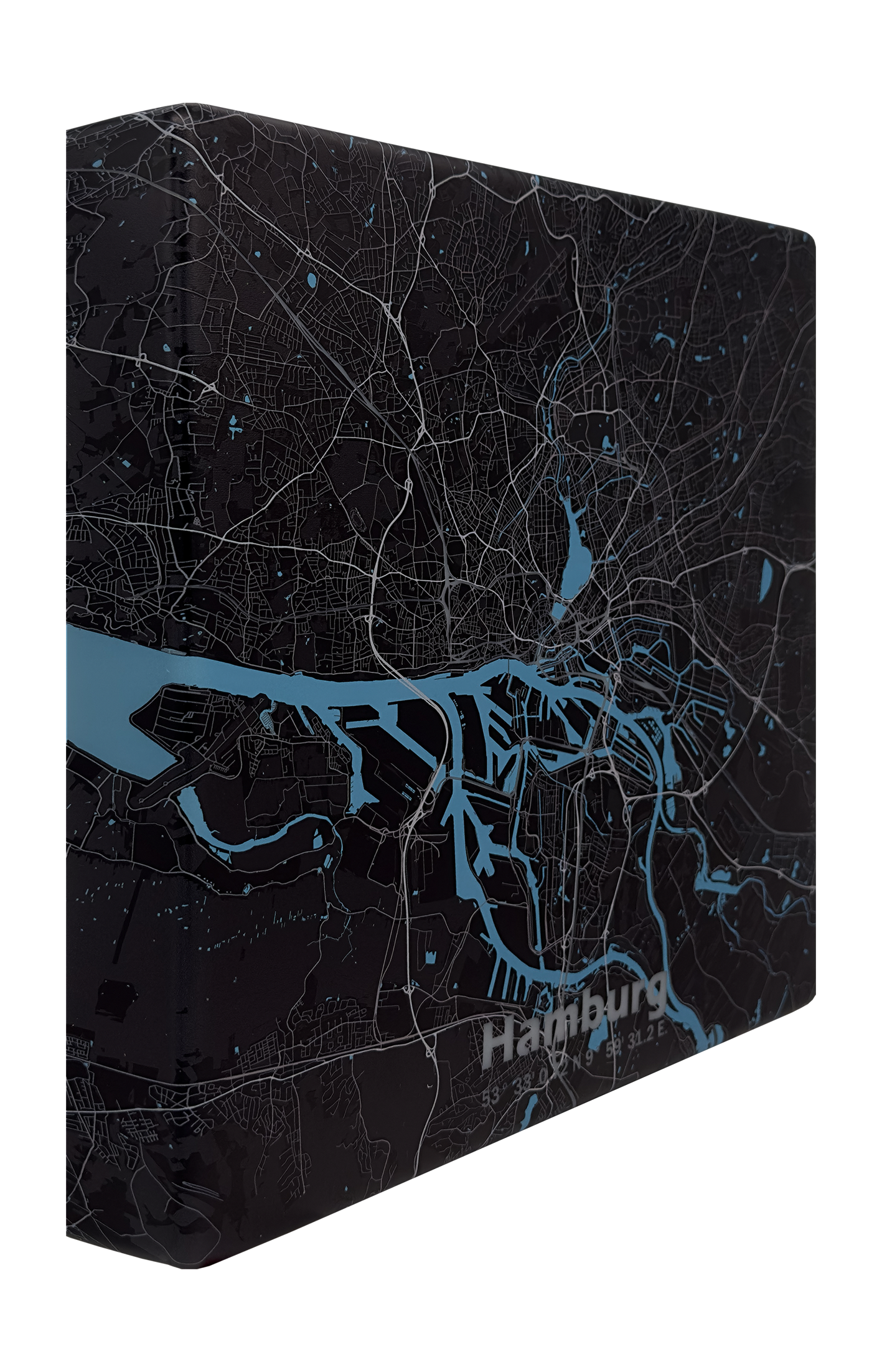 Pop Art Karte Hamburg