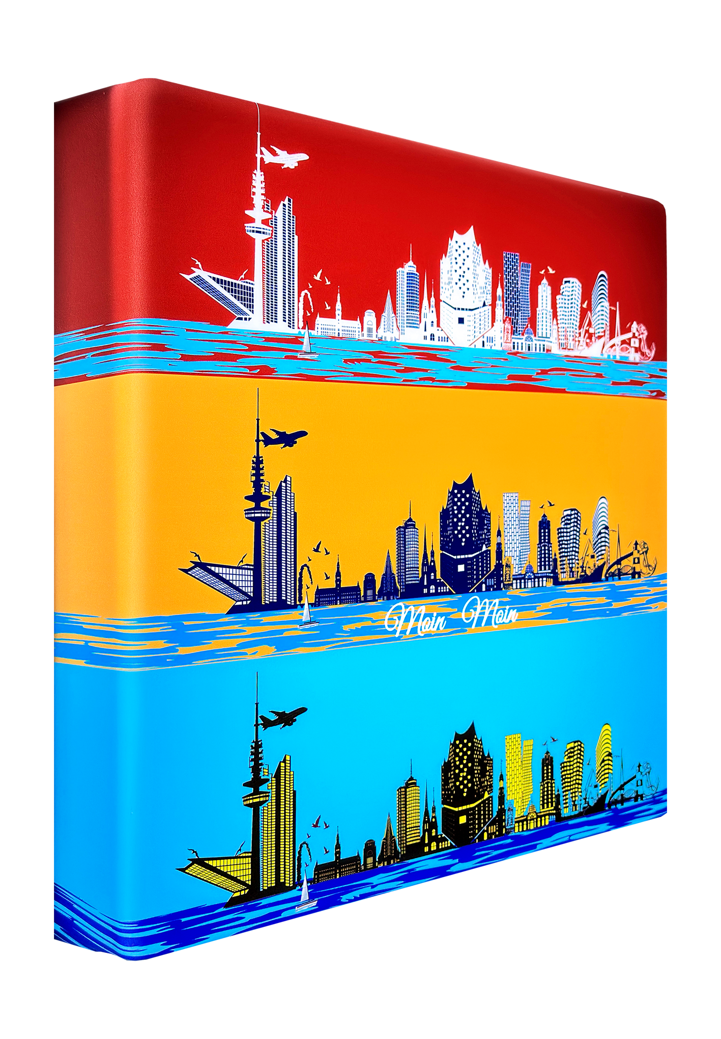 Pop Art Skyline Hamburg