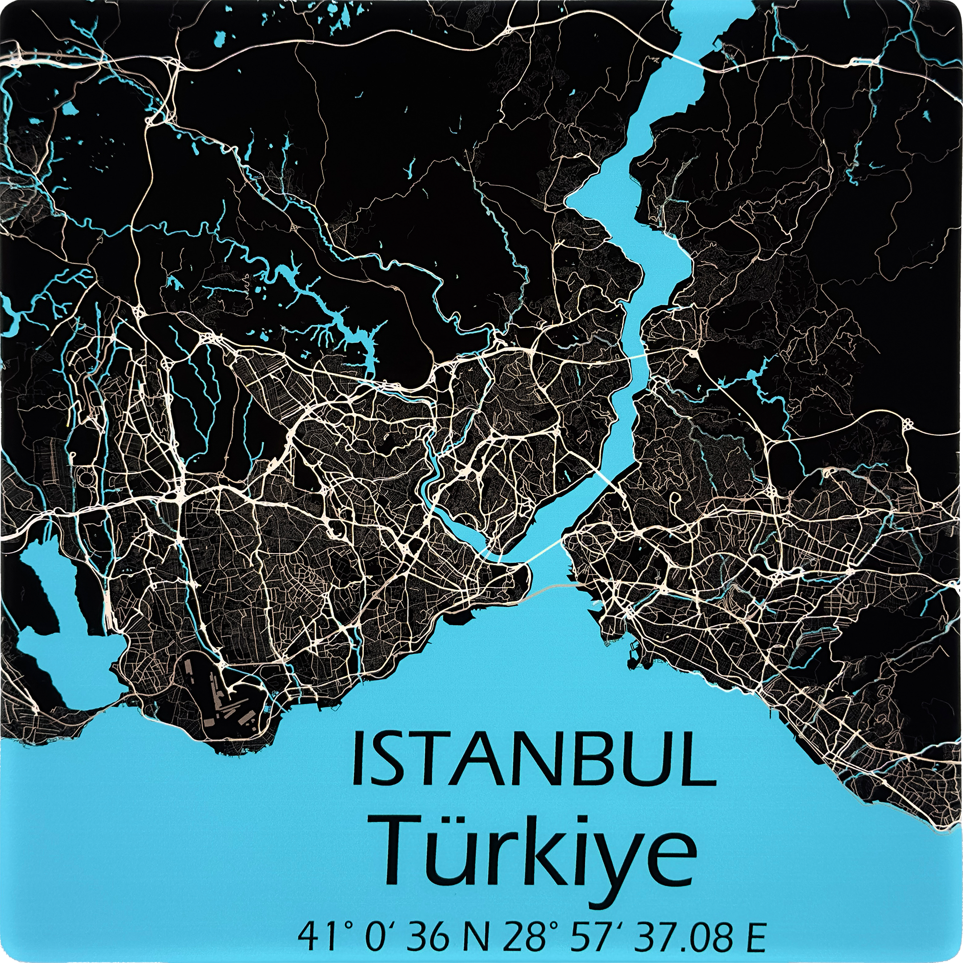 Pop Art Karte Istanbul