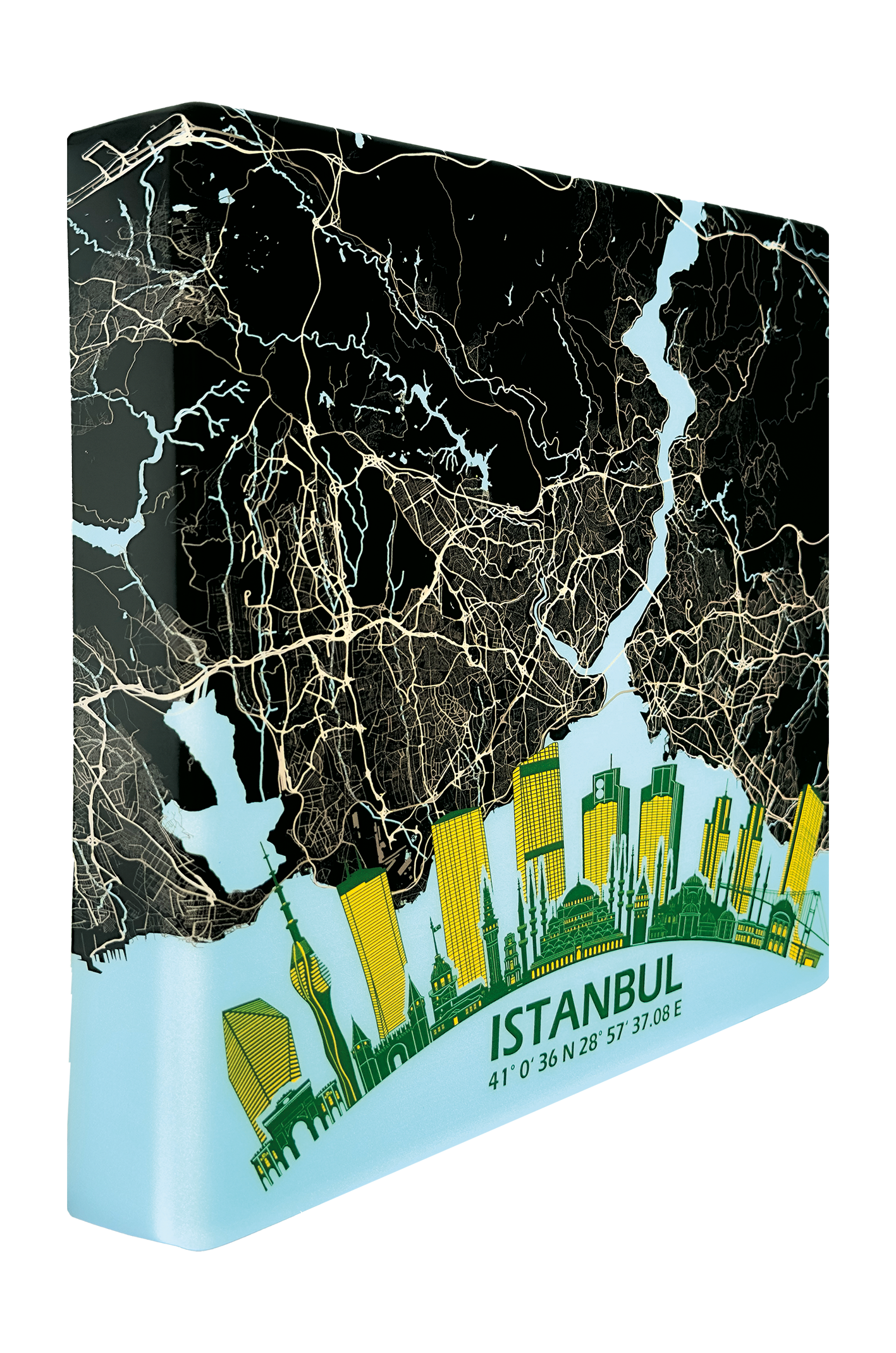 Pop Art Karte Istanbul