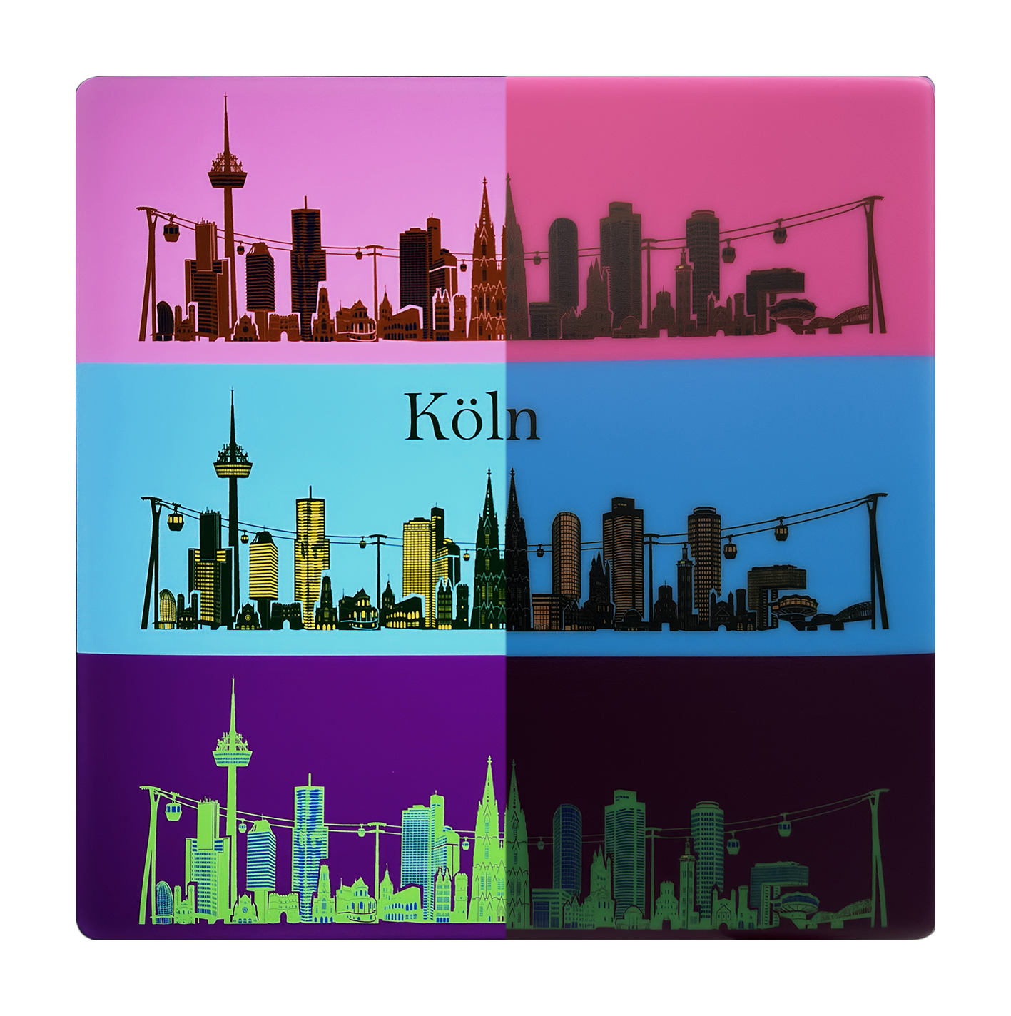 Pop Art Skyline Köln
