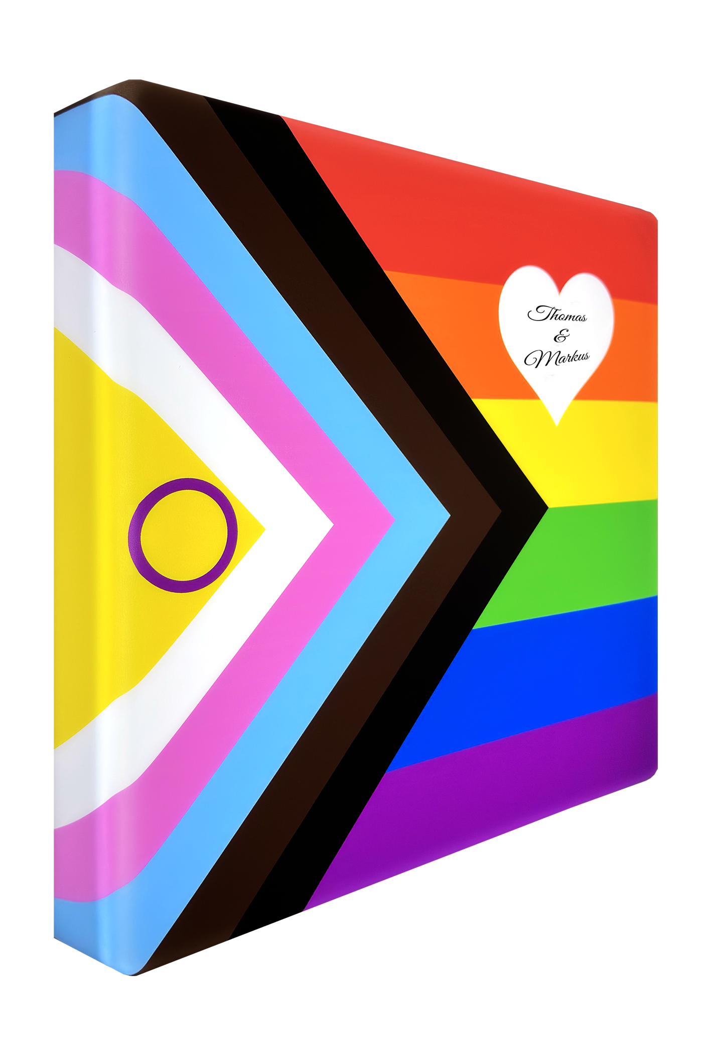 Pop Art Lampe LGBTQIA+ Herz