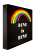 Pop Art Lampe LGBTQIA+ Regenbogen