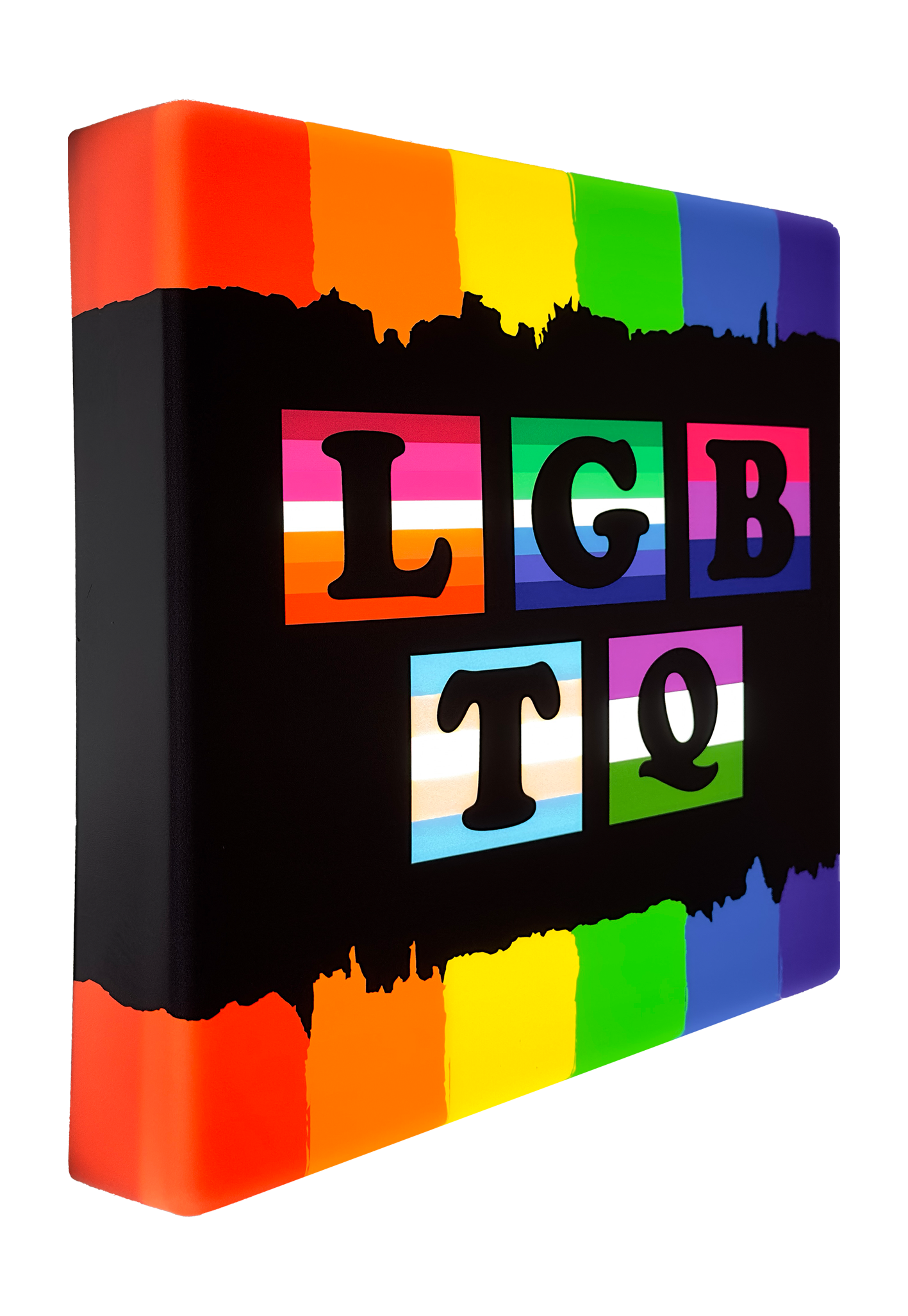 Pop Art Lampe LGBTQIA+ Banner