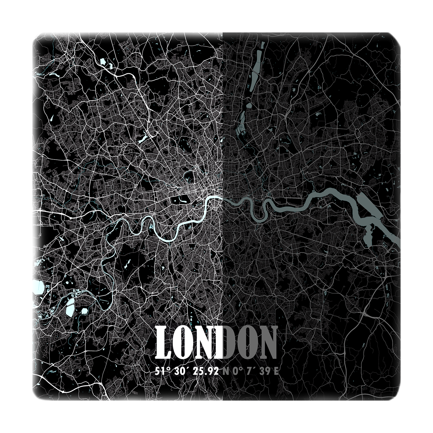 Pop Art Karte London