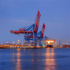 Hamburg Hafen Skyline