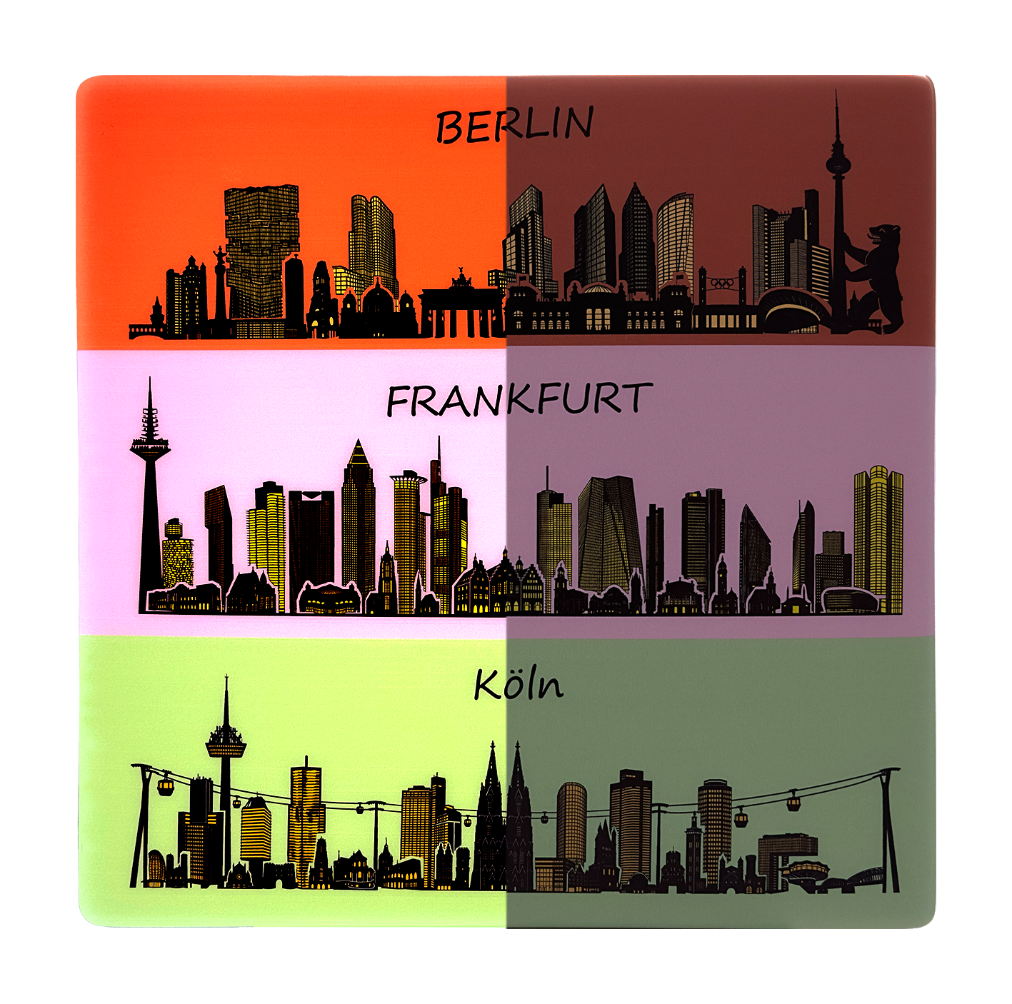 Pop Art Skyline Eigene